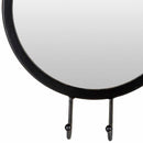 Cotmon Black Iron Frame Mirror