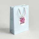 Cotton Candy Birthday Favor Labels