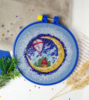 Counted Cross-stitch kit - A house on the Moon AHM-072