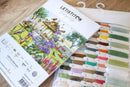 Counted Cross Stitch Kit Bird table  Leti944