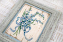 Counted Cross Stitch Kit BLUE I Leti974