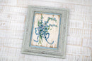 Counted Cross Stitch Kit BLUE I Leti974
