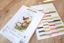 Counted Cross Stitch Kit Butterflies in the field Leti938