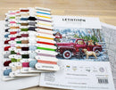 Counted Cross Stitch Kit Christmas delivery L8014