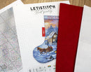 Counted Cross Stitch Kit Christmas Eve Stocking L8011