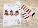 Counted Cross Stitch Kit Christmas Tigers Toys set of 3 pcs L8017