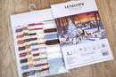 Counted Cross Stitch Kit Christmas Wood Leti947