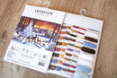 Counted Cross Stitch Kit Christmas Wood Leti947