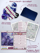 Counted Cross-stitch kit - Colors of the night AH-165