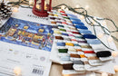 Counted Cross Stitch Kit Cottage Glow L8030