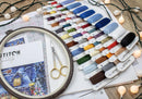 Counted Cross Stitch Kit Cottage Glow L8030