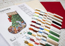 Counted Cross Stitch Kit Cozy Christmas Stocking L8010