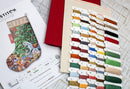Counted Cross Stitch Kit Cozy Christmas Stocking L8010