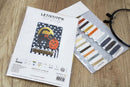 Counted Cross Stitch Kit Don't be a scaredy cat! L8039
