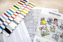 Counted Cross Stitch Kit Easter Ornaments kit of 8 pcs L8032