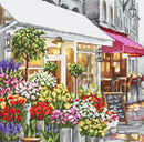 Counted Cross Stitch Kit Flower Shop Leti986