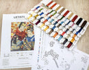 Counted Cross Stitch Kit Geisha Song L8018