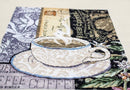 Counted Cross Stitch Kit Lion Coffee C Leti994