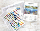 Counted Cross Stitch Kit Pirate Island L8036