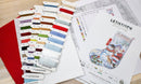 Counted Cross Stitch Kit Snowman and Santa Stocking L8016