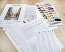 Counted Cross Stitch Kit Sunset on 5th Avenue L8025