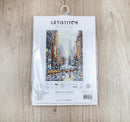 Counted Cross Stitch Kit Sunset on 5th Avenue L8025