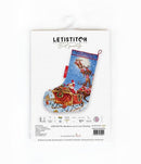 The Reindeers on Their Way! Stocking Counted Cross Stitch Kit by Letistitch Leti989