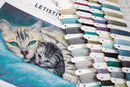 Counted Cross Stitch Kit Tucked In L8020