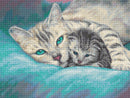 Counted Cross Stitch Kit Tucked In L8020