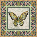 Counted Cross Stitch Kit Vintage Butterfly Leti981