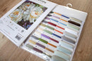 Counted Cross Stitch Kit White Roses Leti930