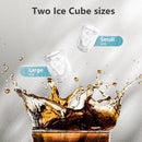 Countertop Ice Maker,Portable Ice Machine with Handle,for Home/Kitchen/Camping/RV Z3424-BLACK