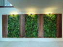 Country Fern Artificial Vertical Garden Green Wall Panel 40×40in 11 SQ FT – UV Resistant – Commercial Grade