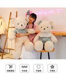 Couple Bear Plush Toy 80cm Gift