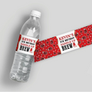 Cowboy Bandana Birthday Water Bottle Labels