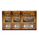 Tallow Bar Soap | Cowgirl Scent | Pack of 3 | 4.5 oz | Palm Oil & Paraben Free | Wild Ass Soap Co