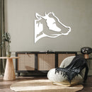 Cow Head Metal Wall Art – Farmhouse Rustic Western Home Decor