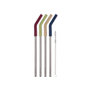 COZY COLORS STRAW SET OF 4