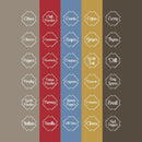 Cozy Cottage Spice Labels