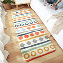 Cozy faux lamb wool good morning bedside rug for bedroom