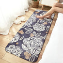Cozy faux lamb wool good morning bedside rug for bedroom
