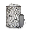 Cozy Heat O Thru-Wall Wood Burning Sauna Stove With Sauna Stones [COZY O-TW] (SAK93612)