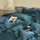 Cozy velvet lace bedding set cream bedroom decor