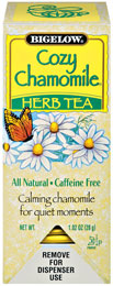 Bigelow Cozy Chamomile Herbal Tea Bags – 28 Count