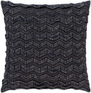 Lochristi Black Pillow Cover