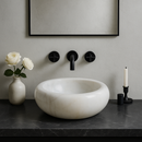 Carrara White Marble Sink