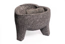 Heart Molcajete 8" with Three Legs Volcanic Stone