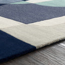 Crawfordsville Modern Hand Tufted Wool Rug