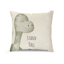 DecorBites™ Cartoon Animal Linen Pillowcase | Home Decor Throw Pillow Covers for Sofa