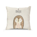 DecorBites™ Cartoon Animal Linen Pillowcase | Home Decor Throw Pillow Covers for Sofa